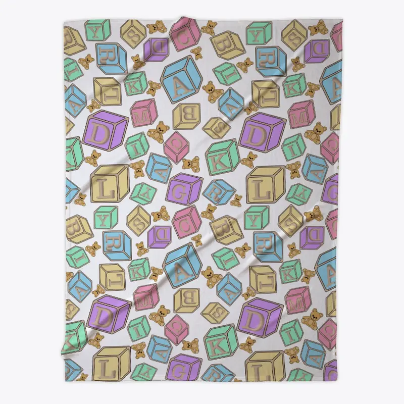 Baby Alphabet Block Print Collection